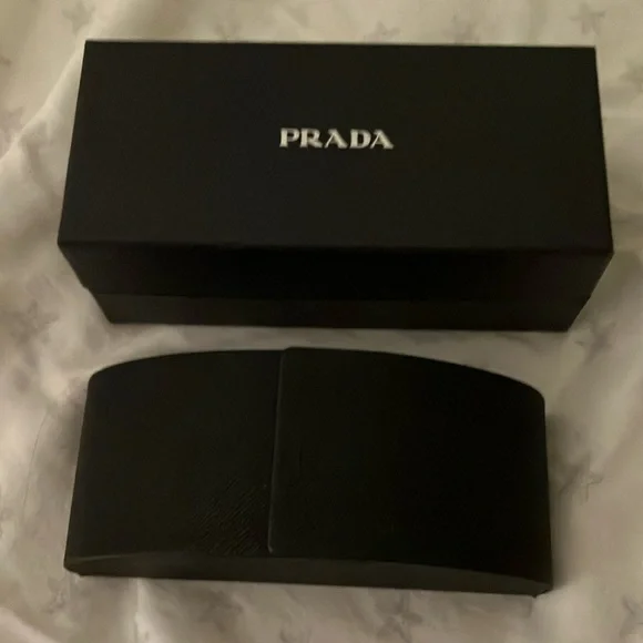 Prada PR24XS Women’s Cat’s Eye Sunglasses, White Tortoise - Picture 4 of 7